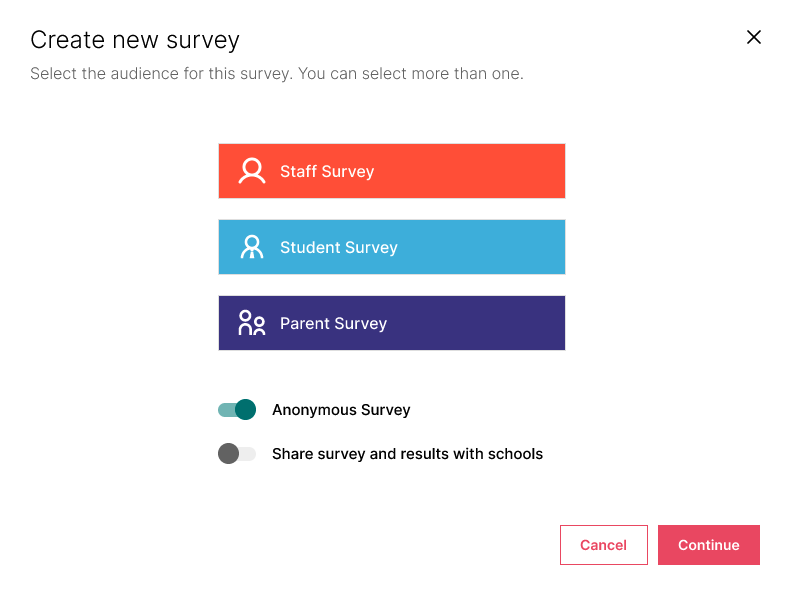 Insights - select audience